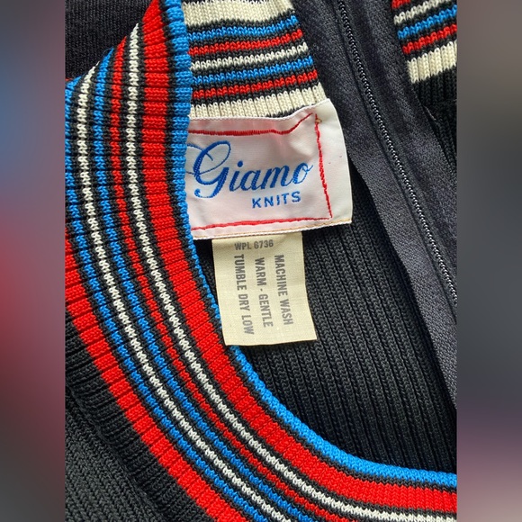 Vintage 1970’s Giamo Knits scoop Neck Long Maxi Dress! S/M - Picture 5 of 7